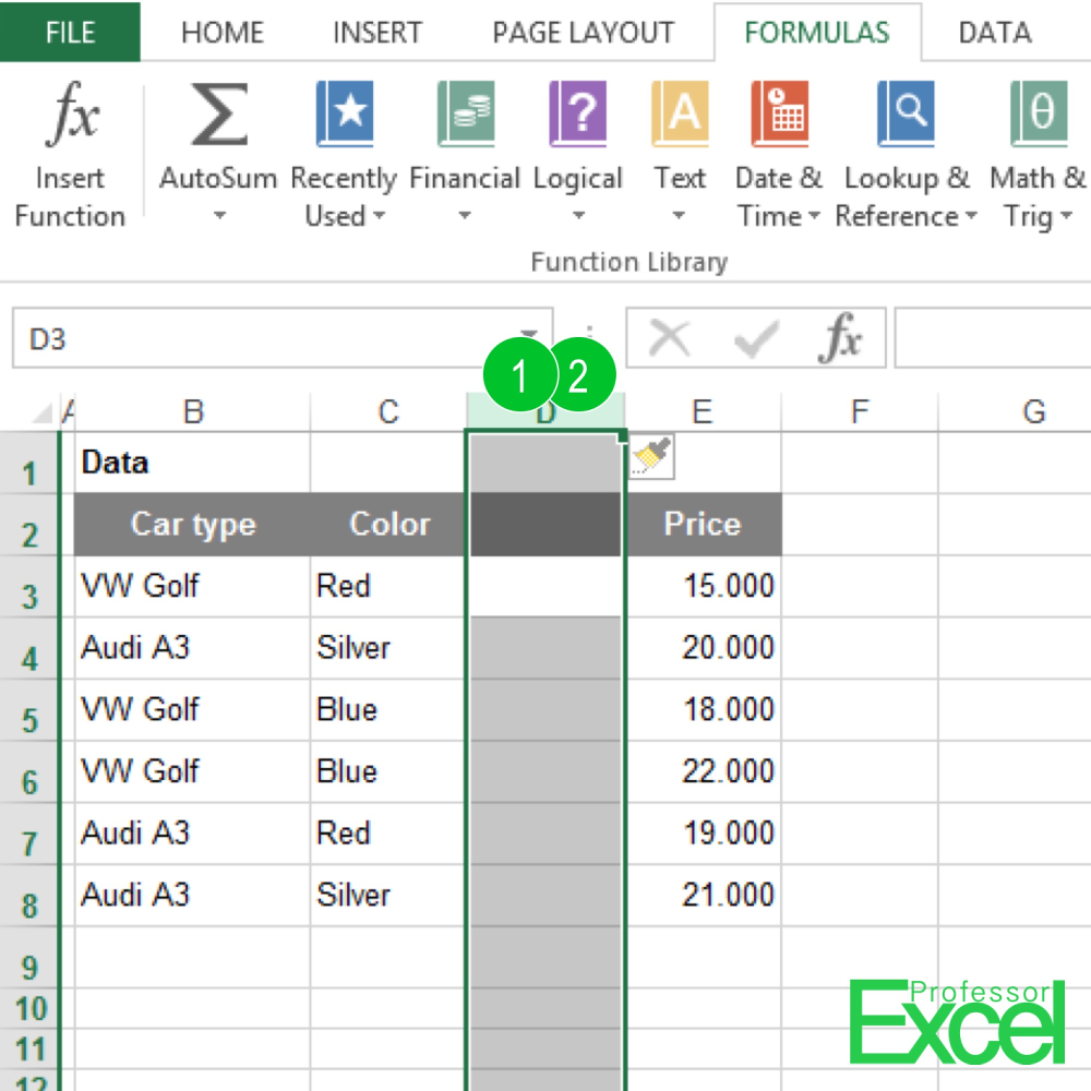 How To Add Rows In Excel Formula Bar