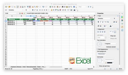 Укажите системы управления бд microsoft excel open office org