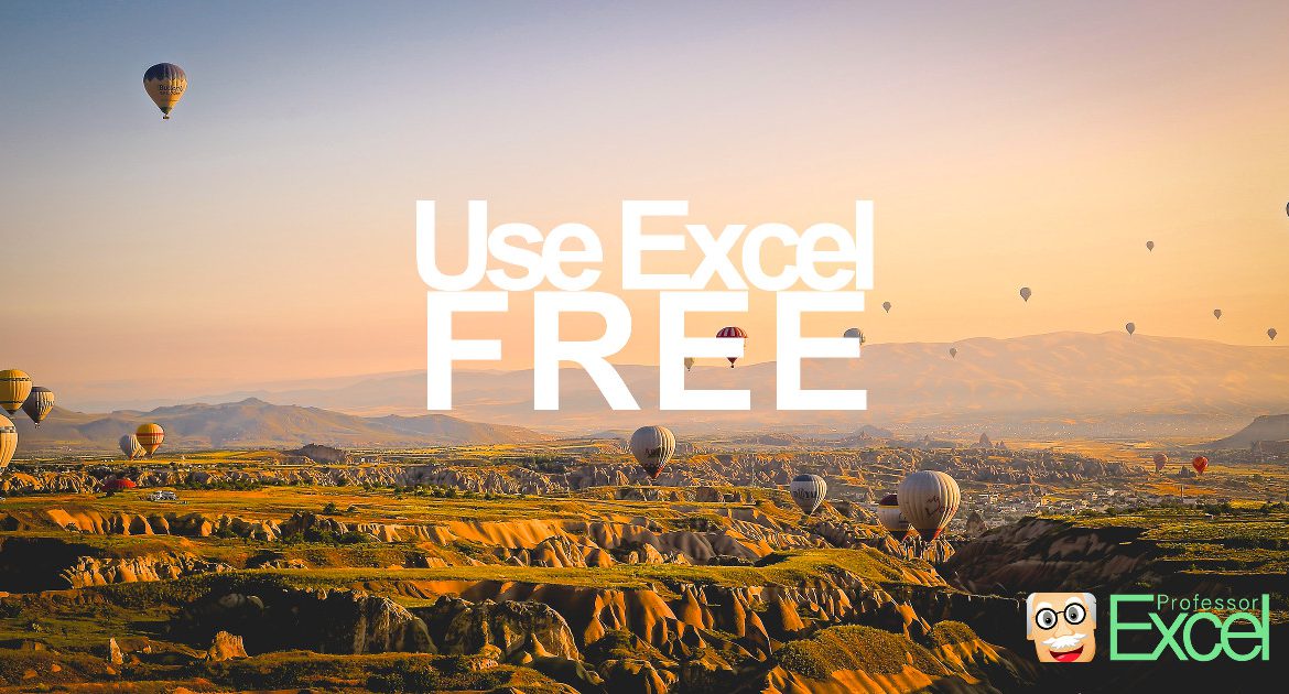 excel, free, use, no cost, microsoft, office