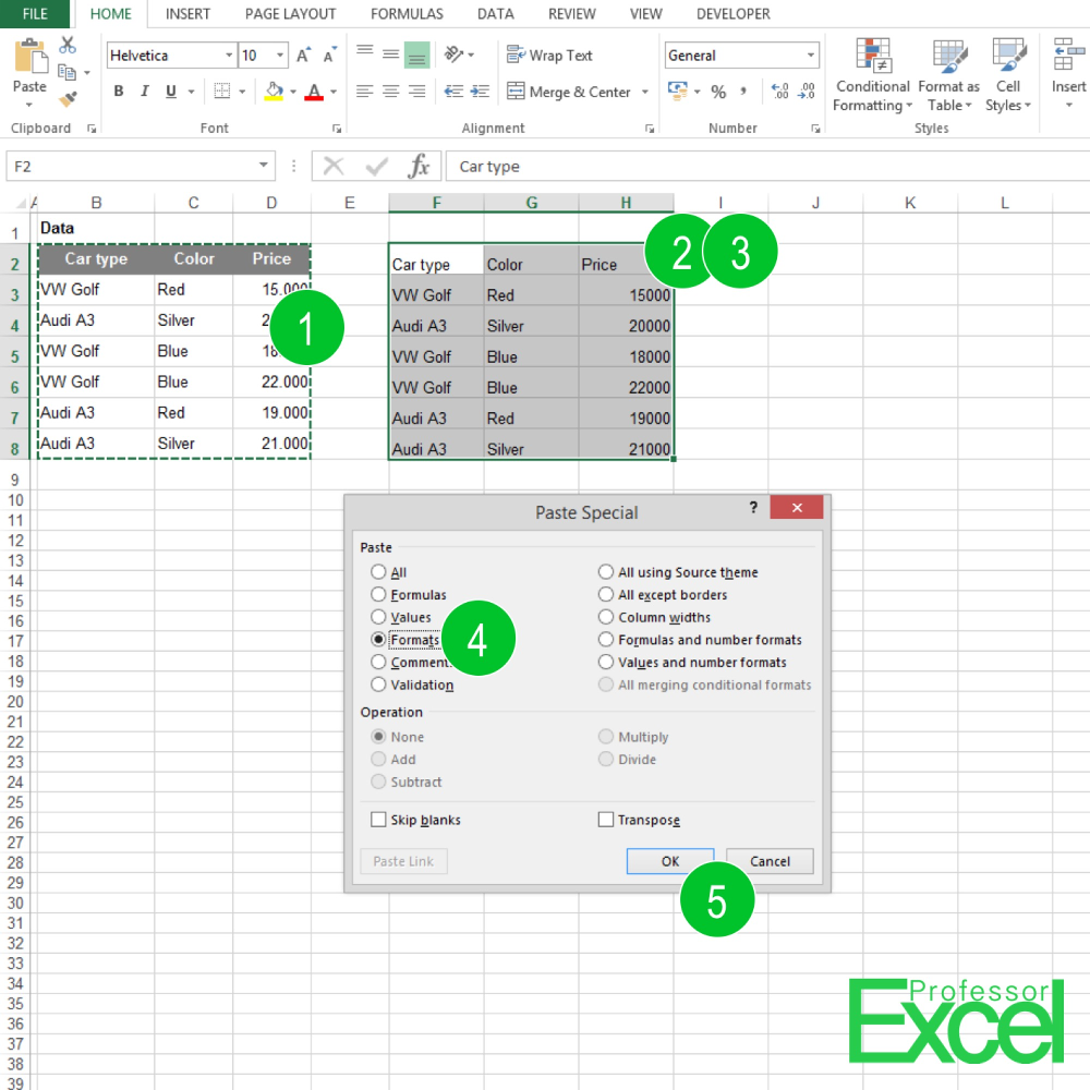 ExcelTip008 Professor Excel