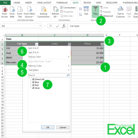 Filters: How to Use Filters in Excel