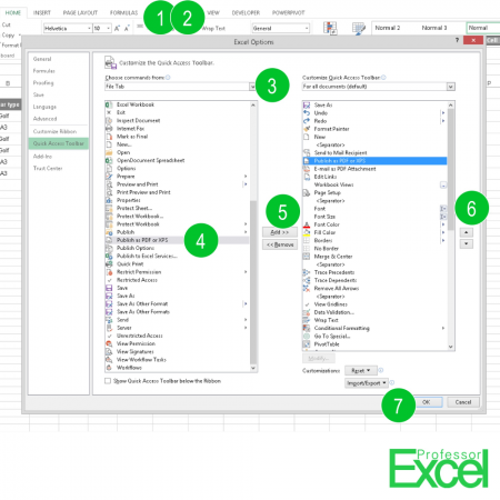 save file excel sang pdf