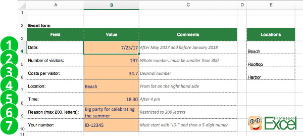 input, data, validation, data validation, restrict, data, restrictions