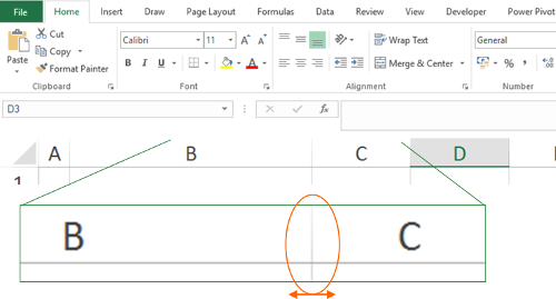 distribute, rows, columns, excel, manually, 