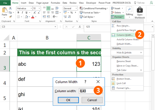 Adjust Rows And Columns In Excel The 4 Best Ways