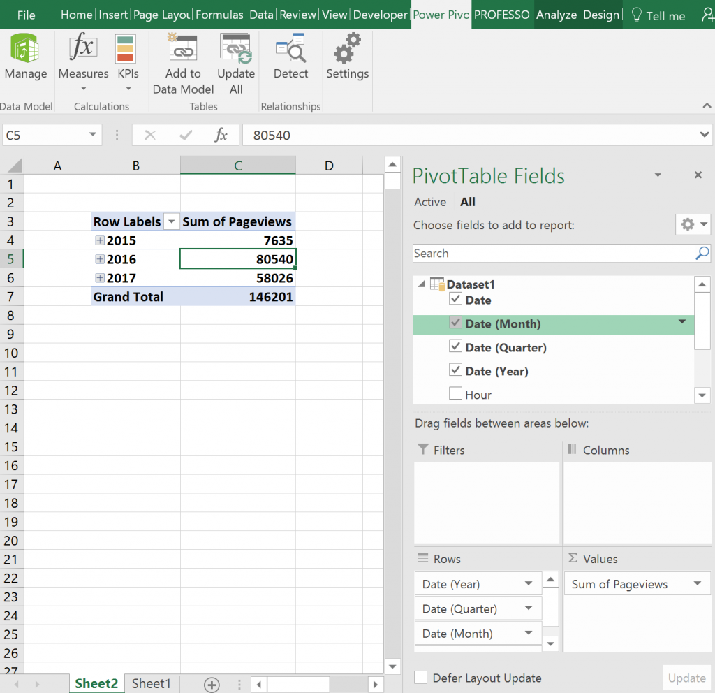 PowerPivot: No More Trouble Working with Big Data in Excel