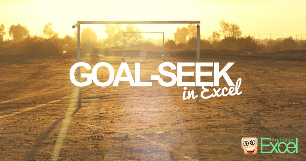 goal, seek, excel