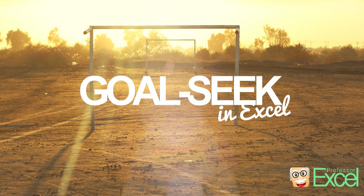goal, seek, excel