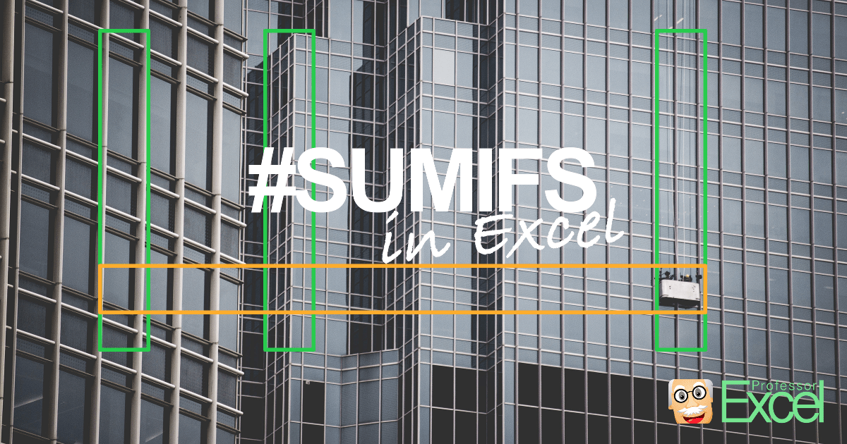 sumifs, excel, thumbnail, sumif, tutorial