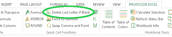 How To Remove Last Letter In Excel