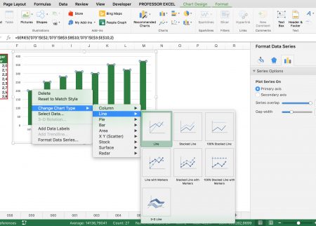 combo, charts, combination, chart, types, excel, mac