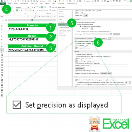 wrong calculations, calculation, excel, error, deviation, result