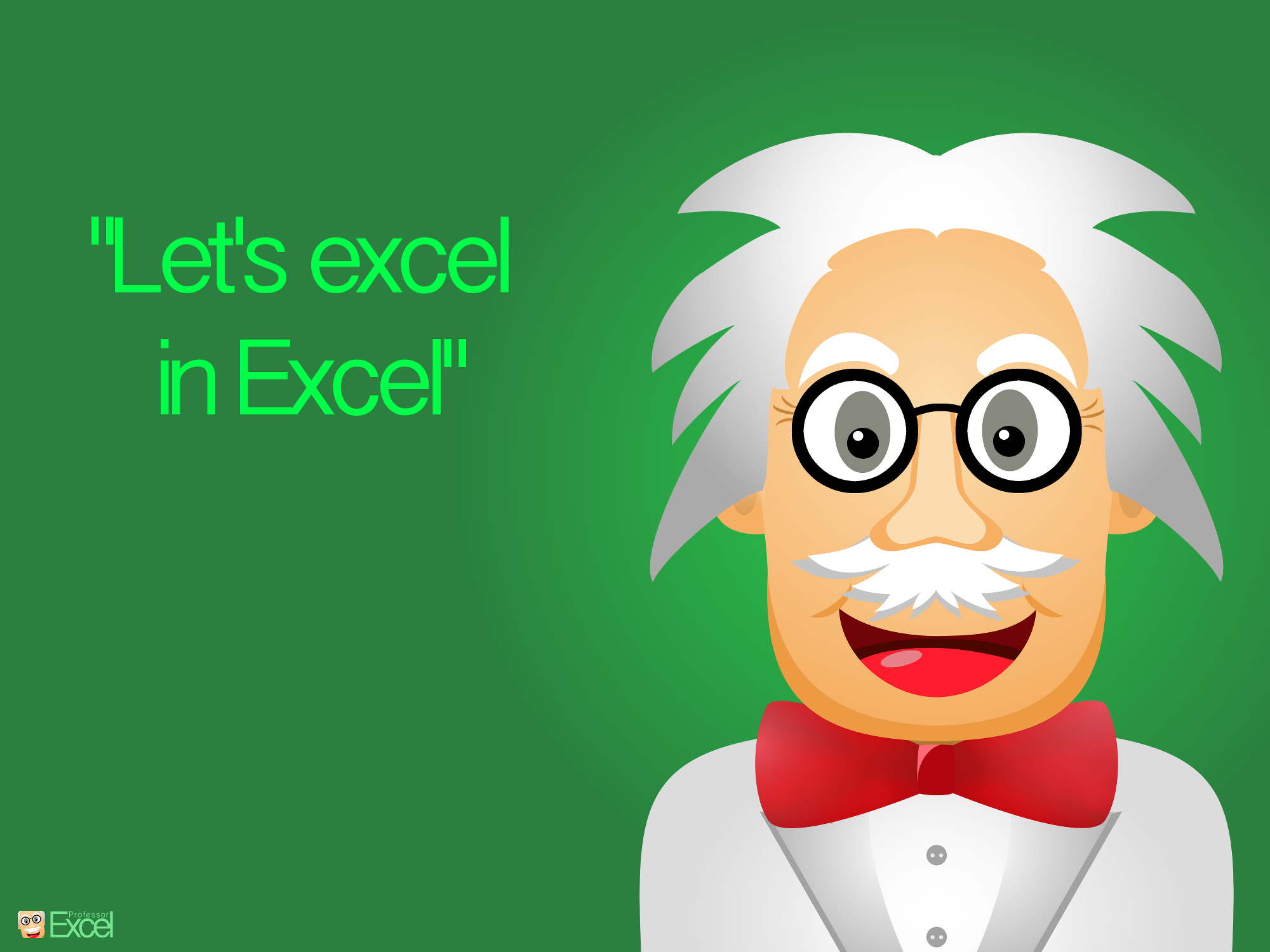 Wallpaper Excel - Professor Excel