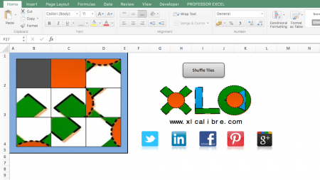 slide, puzzle, excel