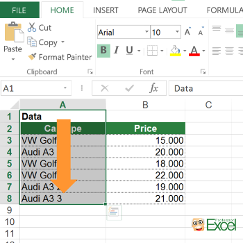 select, shortcut, keyboard, excel, shift, ctrl, arrow