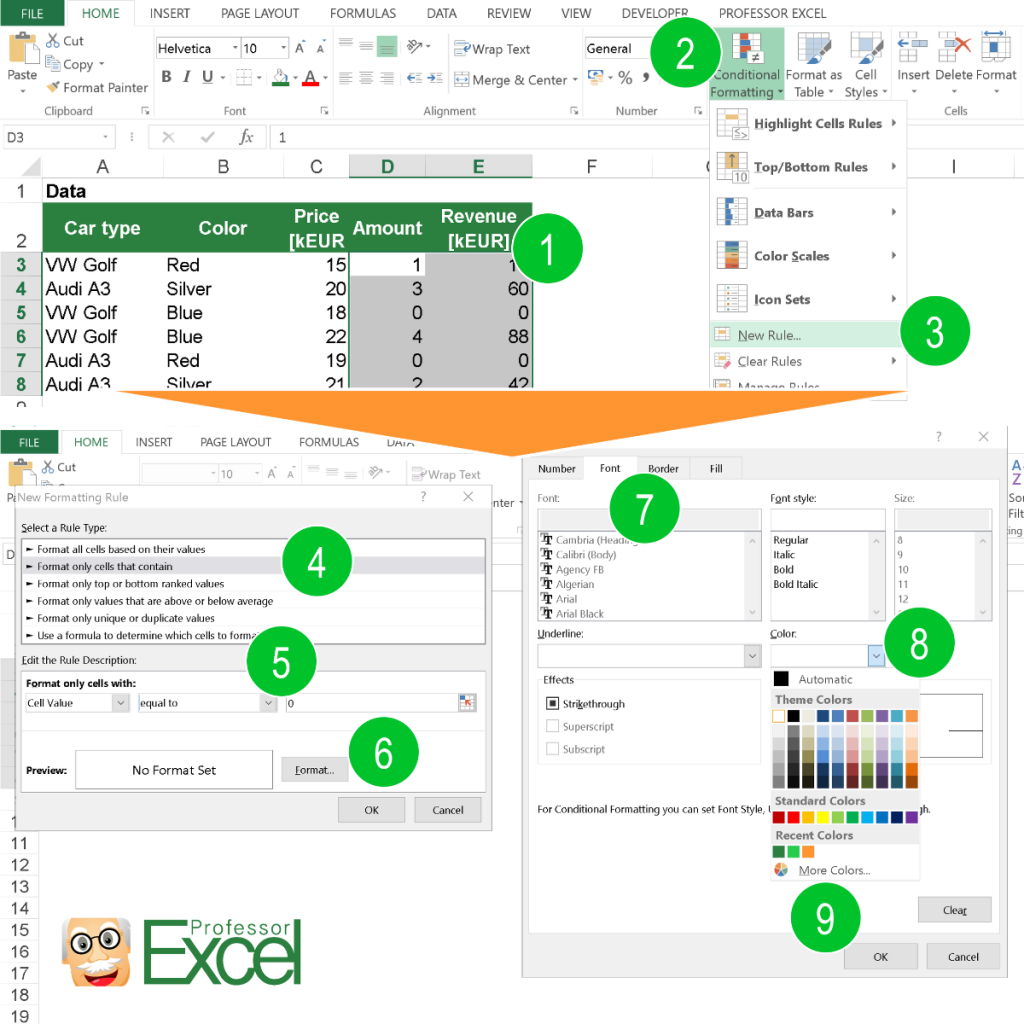 Hide Zero Values In Excel 3 Simple Methods