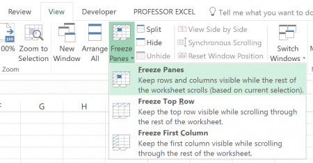 I Can T Scroll In Excel Why Professor Excel