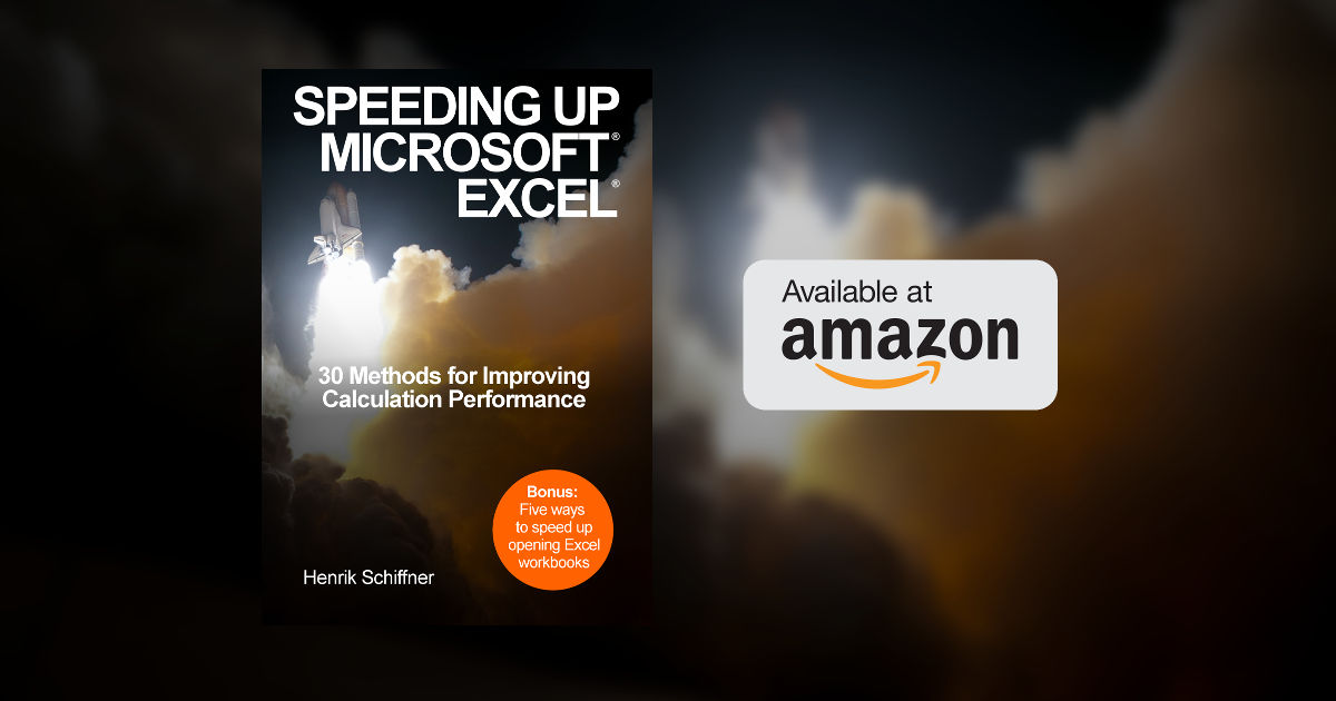 speeding, up, excel, avialable, at, amazon