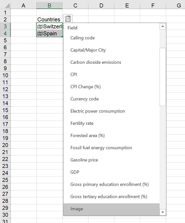 Flags in Excel How to Easily Insert Country Flag Icons in Cells & Charts!