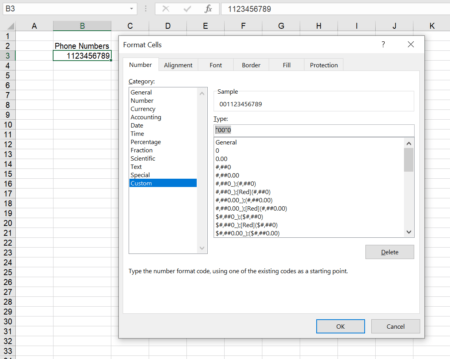 How to Easily Enter Phone Numbers in Excel Cells!