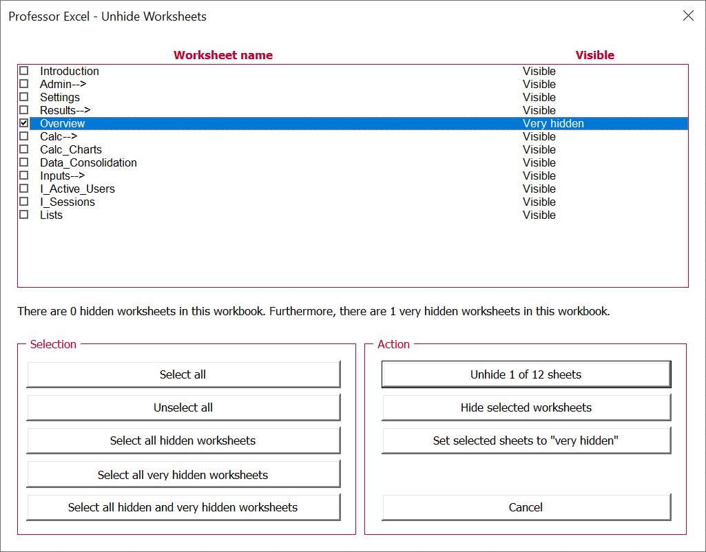 "Professor Excel Tools" has a powerful worksheet manager.