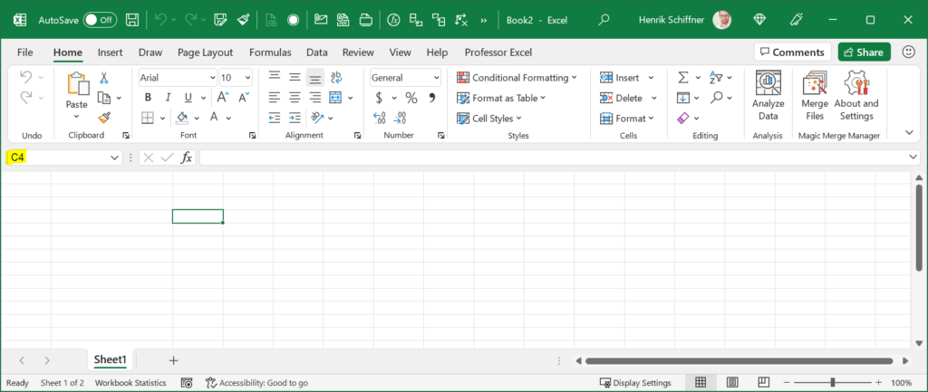 Headings Missing in Excel How to Show Row Numbers Column Letters