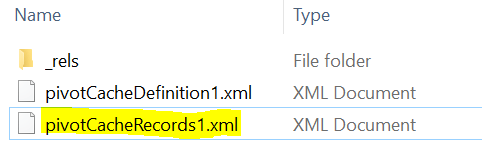 Data included: The Excel file contains a XML file with all data entries.