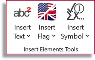 Ribbon Professor Excel Tools: Insert Elements Group