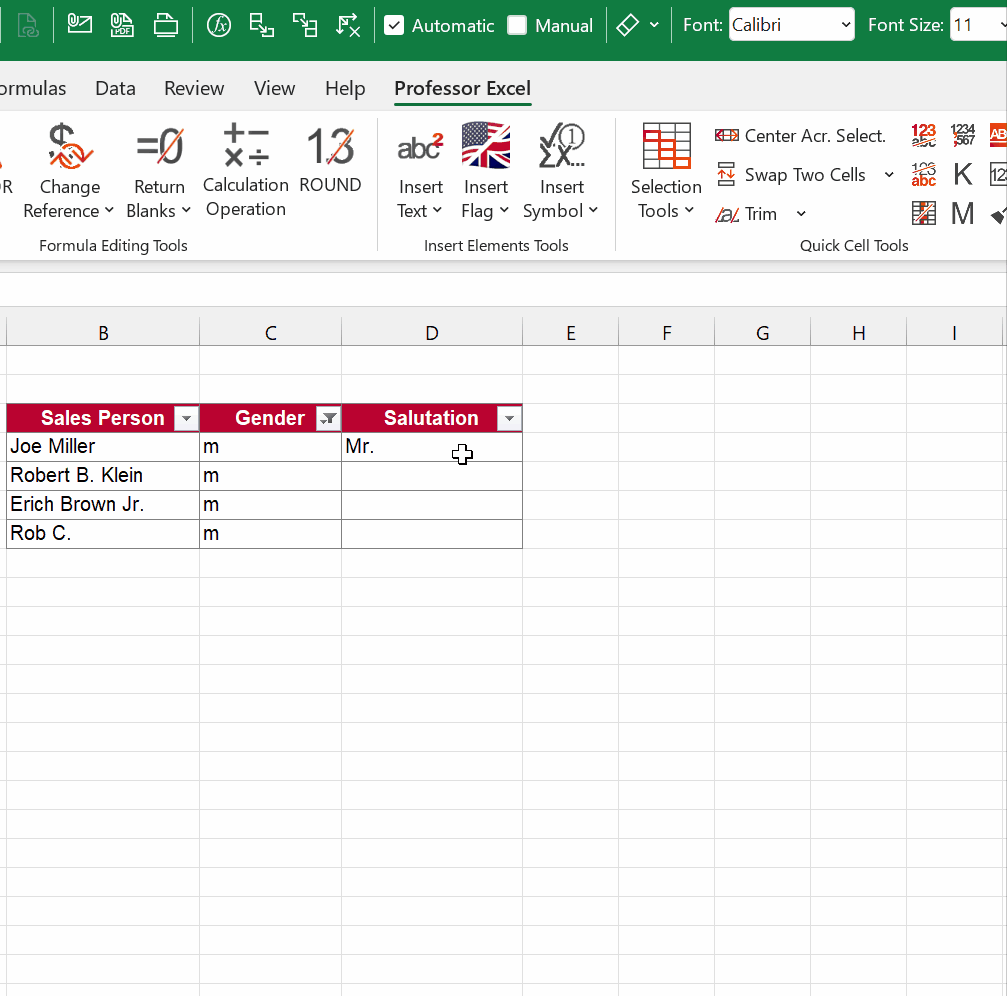 Paste to visible cells with Professor Excel Tools.