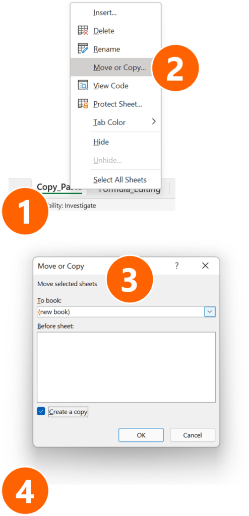 Copy sheets to a new workbook to check the file size.
